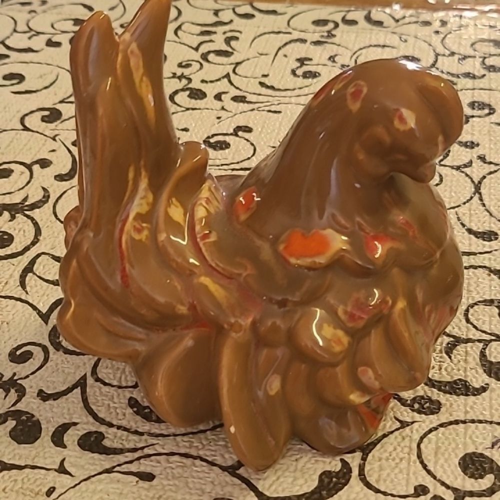 Drip Glaze Hen